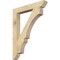 Ekena Millwork Balboa Slat Rough Sawn Bracket, Douglas Fir, 4"W x 30"D x 38"H BKT04X30X38BOA06RDF - alternate 1